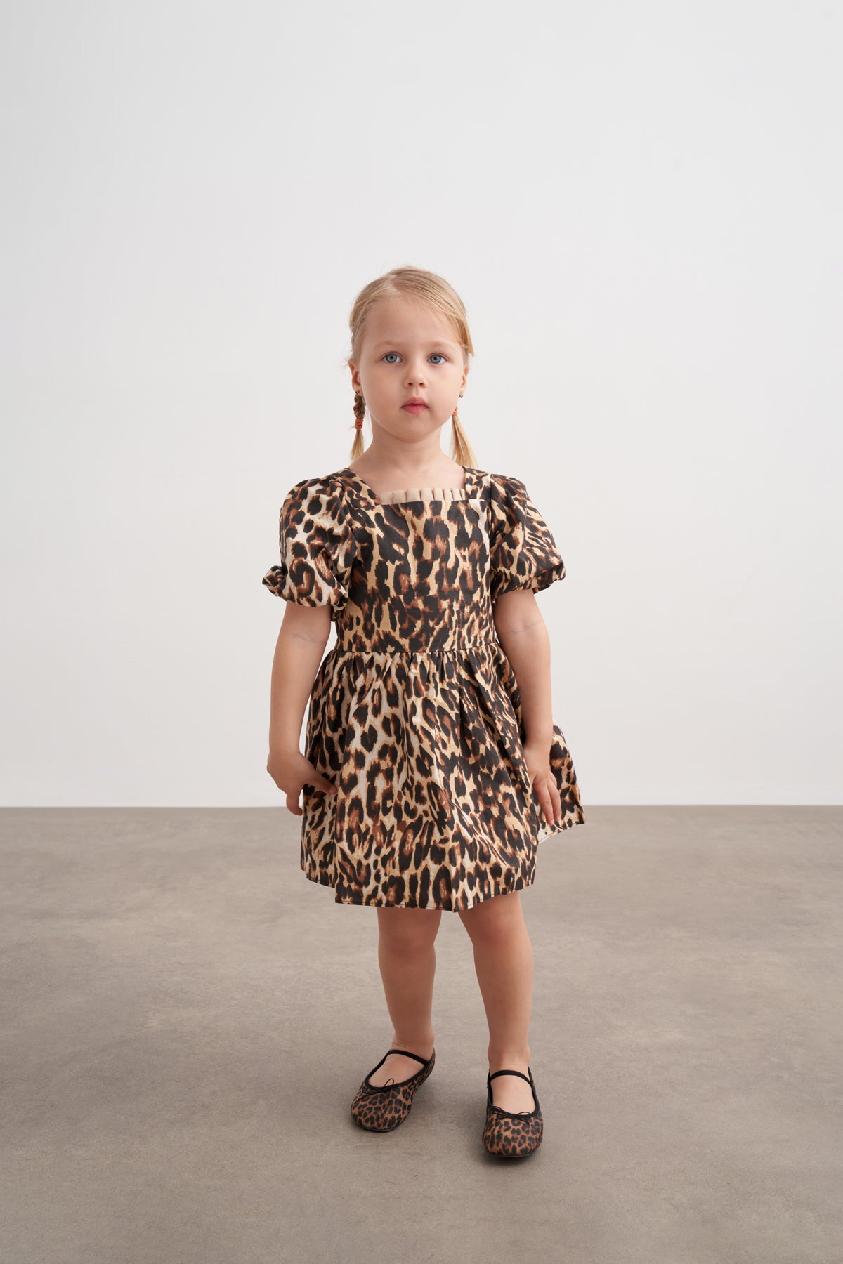 Leopar Volan Elbise